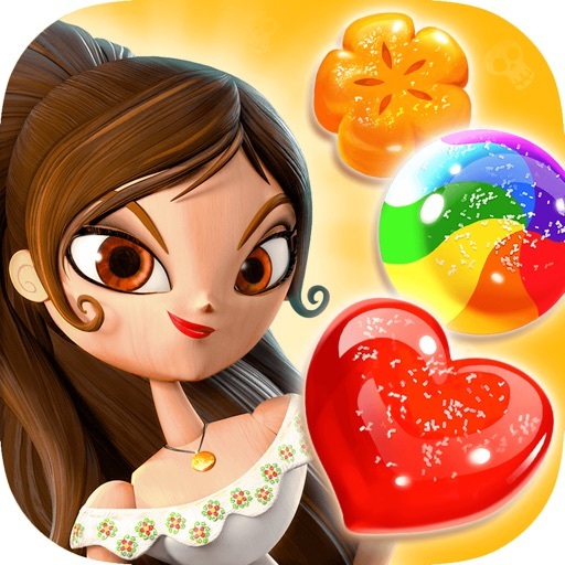 Aplicaciones Sugar Smash: Book of Life