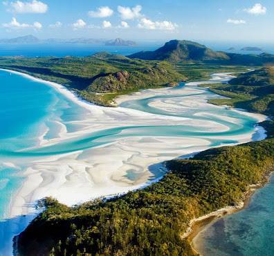 Praia Whitehaven - Austrália