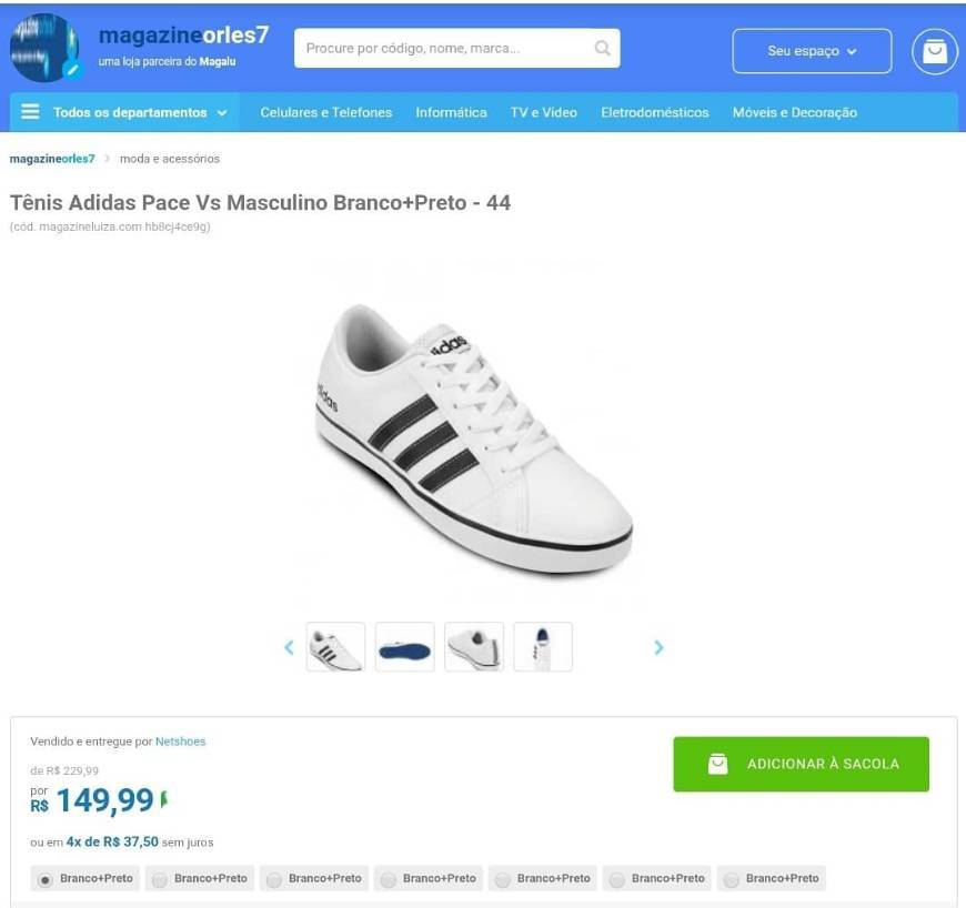 Products Tênis Adidas Pace