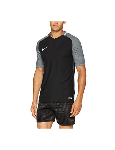 Nike SS Vapor I JSY Camiseta de Manga Corta, Hombre, Negro