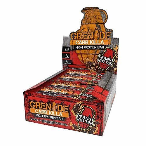 Grenade Carb Killa High Protein and Low Carb Barra Sabor Peanut Nutter