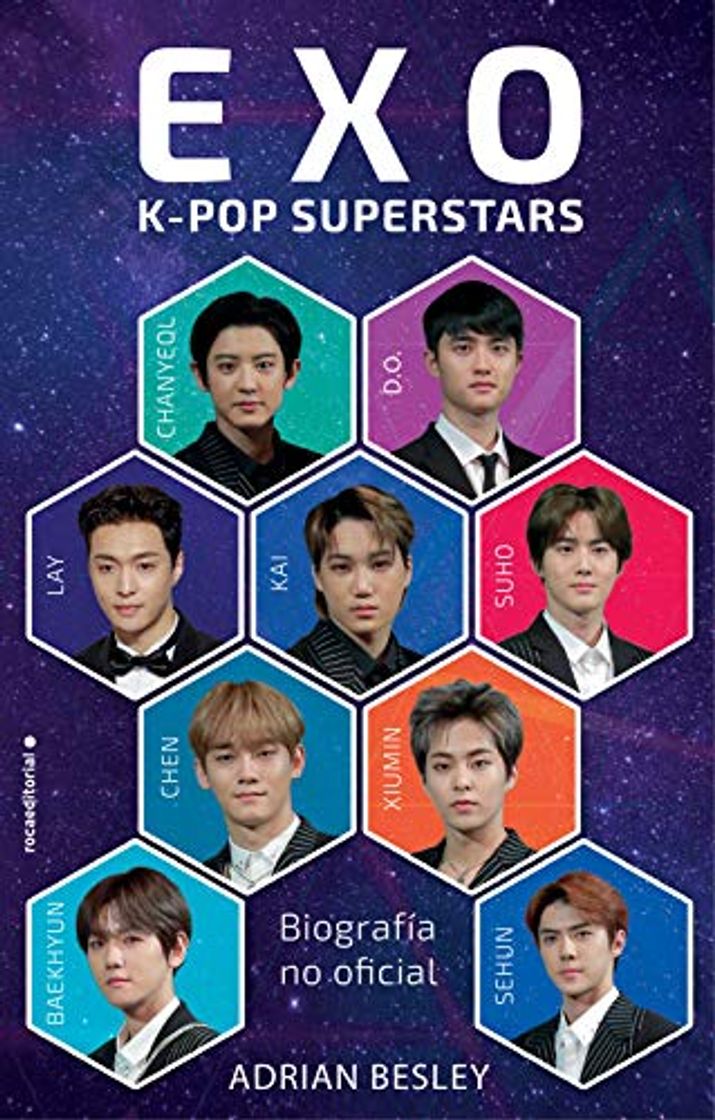 Books EXO. K-pop superstars