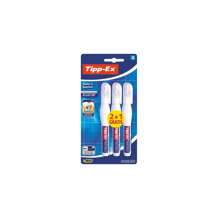Social Tipp-Ex Shake'n Squeeze Corrector Líquido