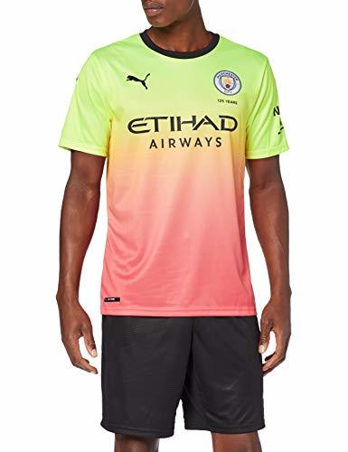 PUMA MCFC FC Third Shirt Replica SS with Sponsor Logo Maillot