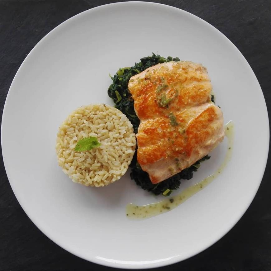 Producto Salmon with whole rice