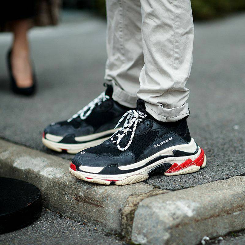 Fashion 🌪️ Balenciaga Triple S Leather 🌪️