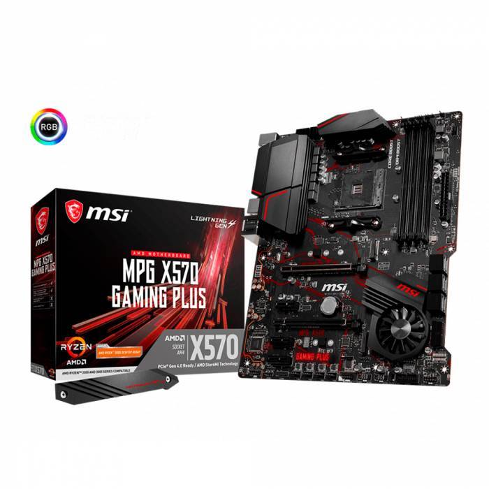 Fashion Motherboard ATX MSI X470 Gaming Plus

