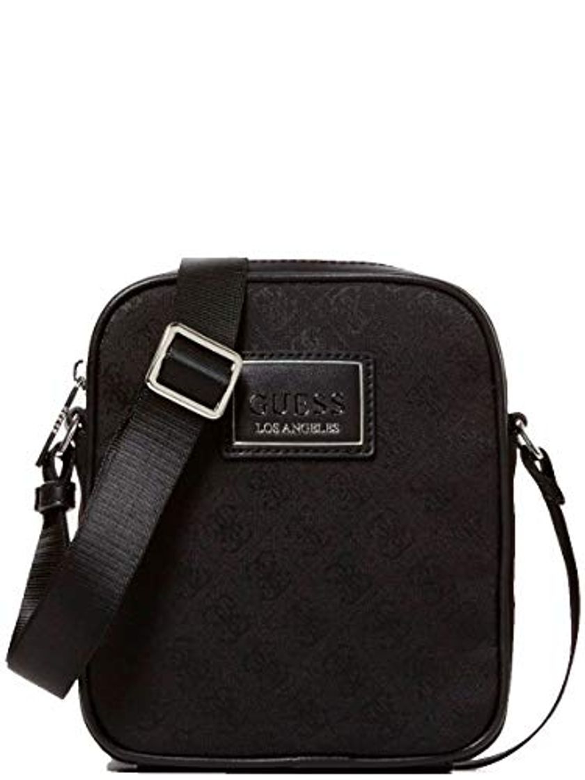 Moda Guess Dan Logo Mini Document Case Black