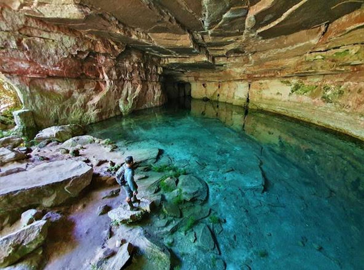 Lugar Caverna Aroe Jari Lagoa Azul