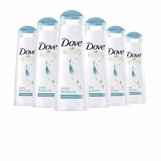 Dove - Daily la humedad champú 250 ml - pack de 6