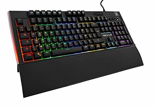 Social THE G-LAB Keyz Tellurium Teclado Gaming QWERTY Incluye Ñ - Teclado Gaming