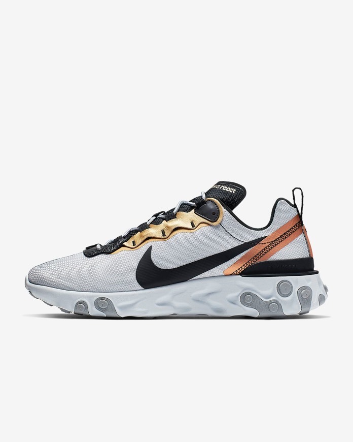 Social Nike React Element 55 - Platino