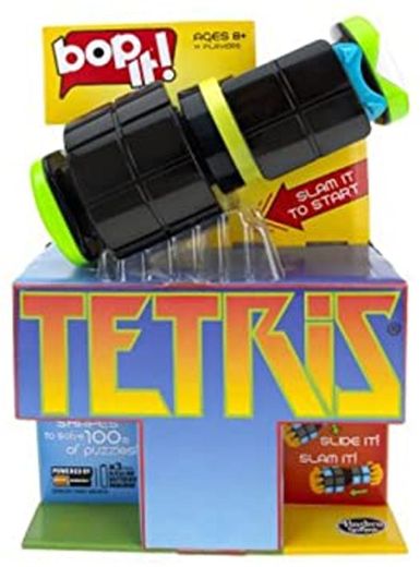 Bop It! Tetris Game ~ Exclusive Silver Edition by Hasbro