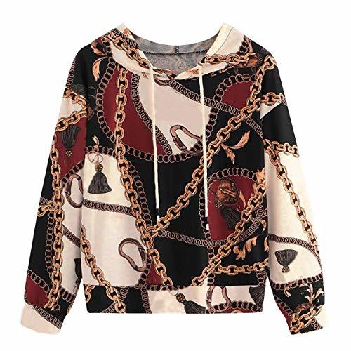 Product Aesthetic Hoodie Women's Vintage Print Sweatshirt Hoodie Thin Clothes Long Sleeve Shirt