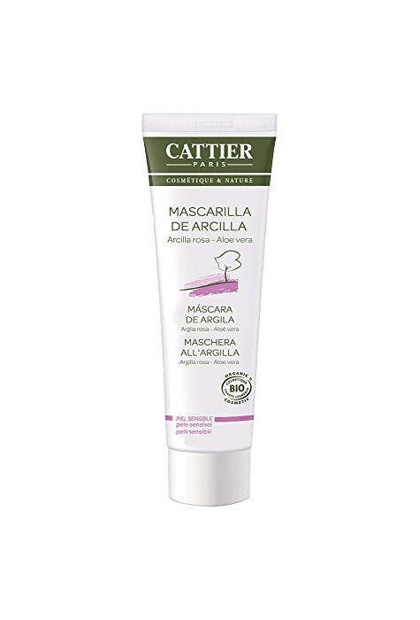 Belleza Cattier Mascarilla arcilla rosa