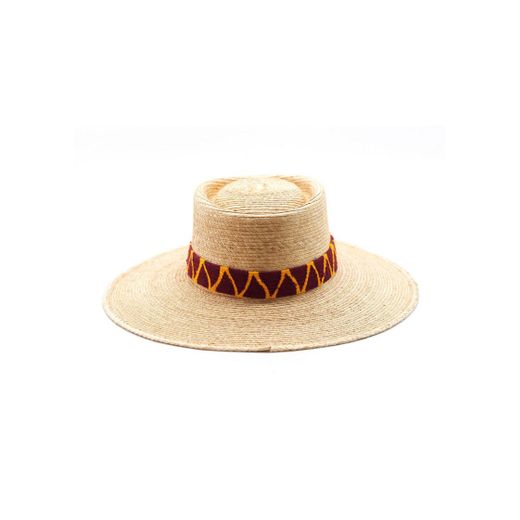 Sombrero de Paja de Palma Jalapa Cinta España