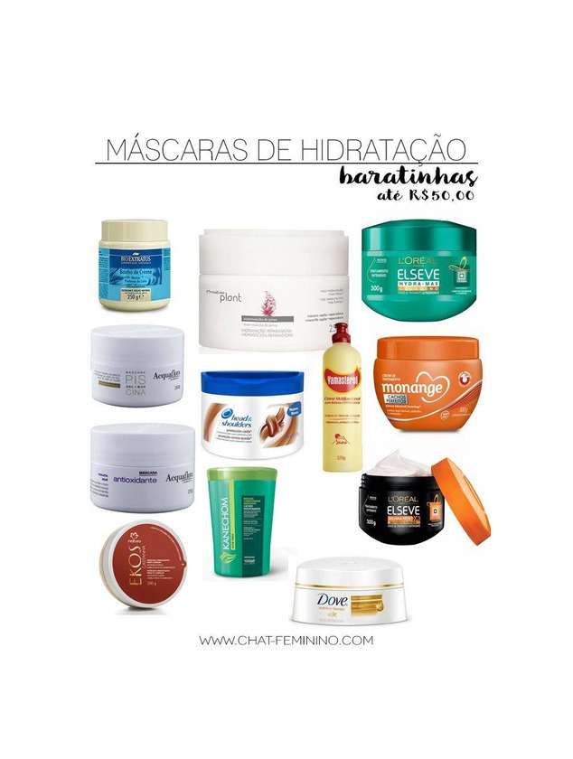 Productos cabelo