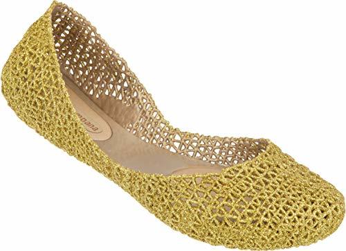 Social Melissa Campana Papel VII Zapatillas de Ballet de Moda para Mujeres en