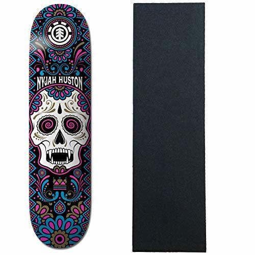 Element Skateboards Deck Calavera Nyjah Huston 20.3 cm con Agarre