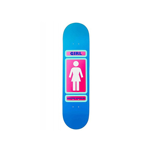 Girl Skateboard Deck 93 Til Mike Mo - 8.375 Inch Azul Rosado