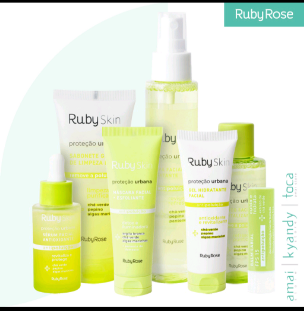 Moda Linha completa da Ruby Rose Skincare