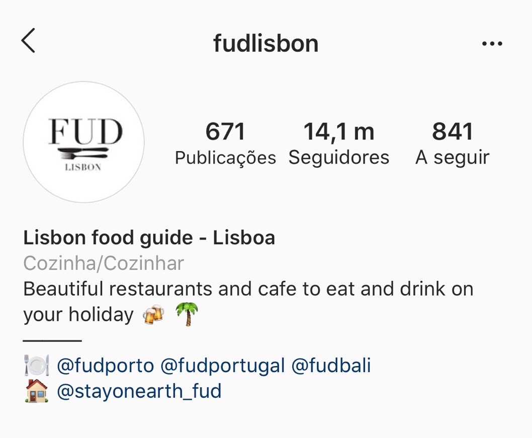 Restaurantes Fudlisbon