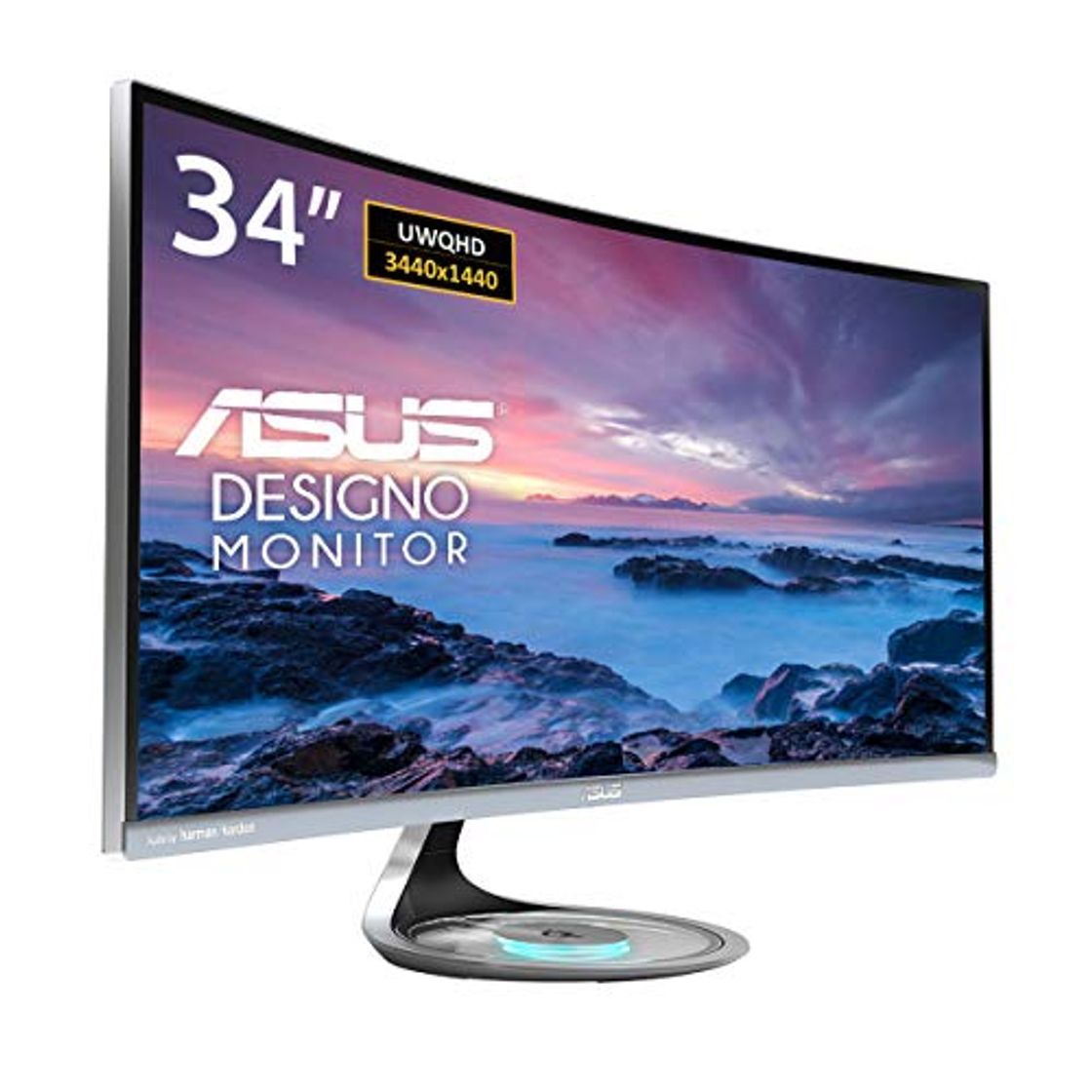 Products ASUS Designo MX34VQ - Monitor Curvo ultrapanorámico