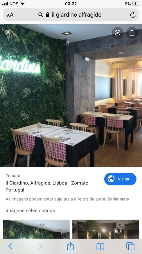 Restaurantes il giardino