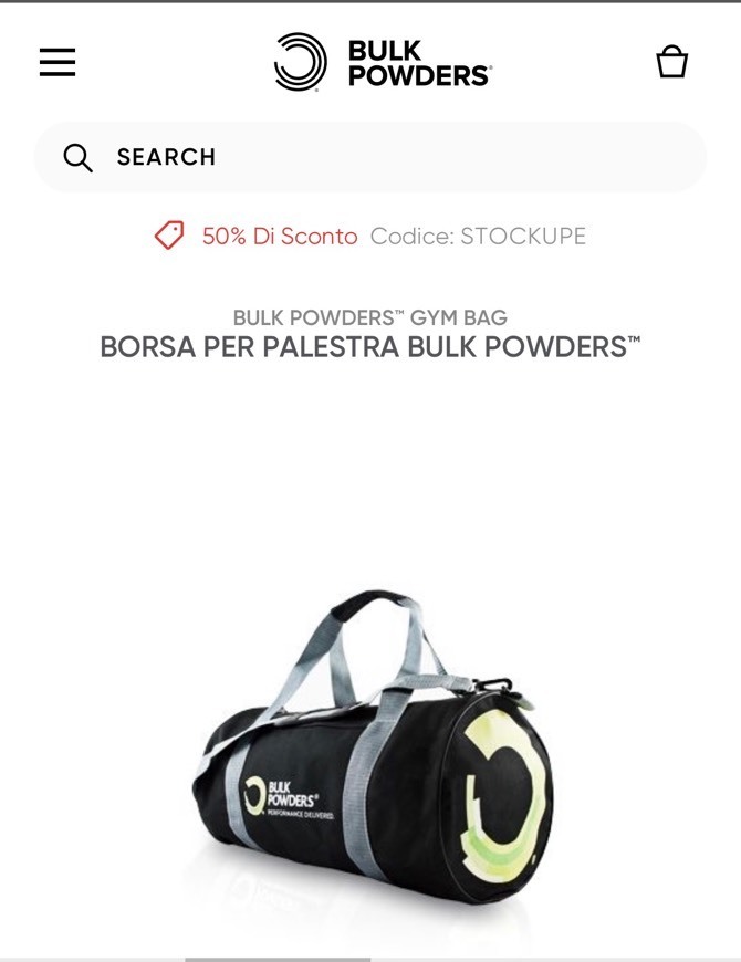 Product Bolsa de gimnasio