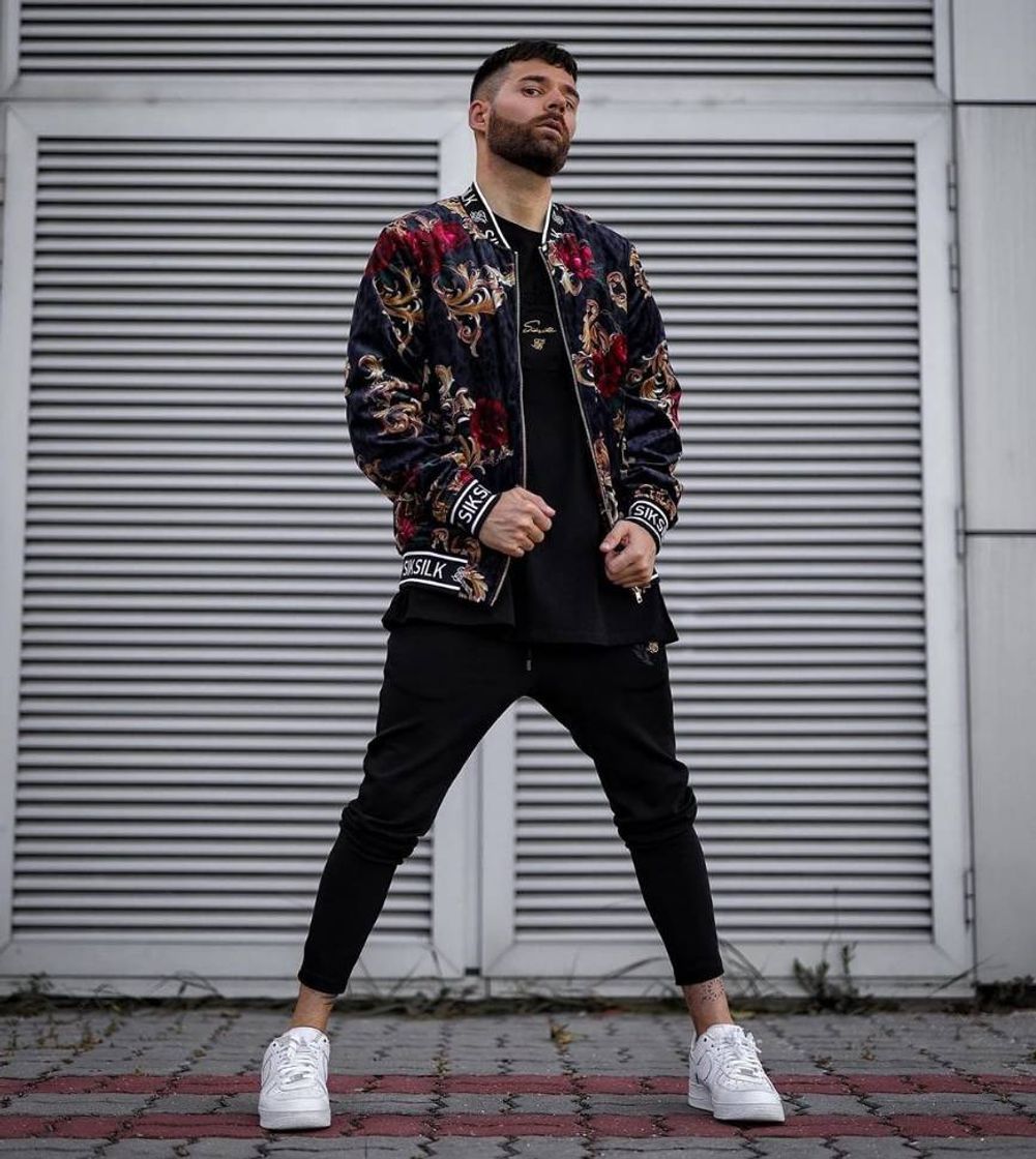 Product Sik Silk x Dani Alves Velour Bomber Jacket