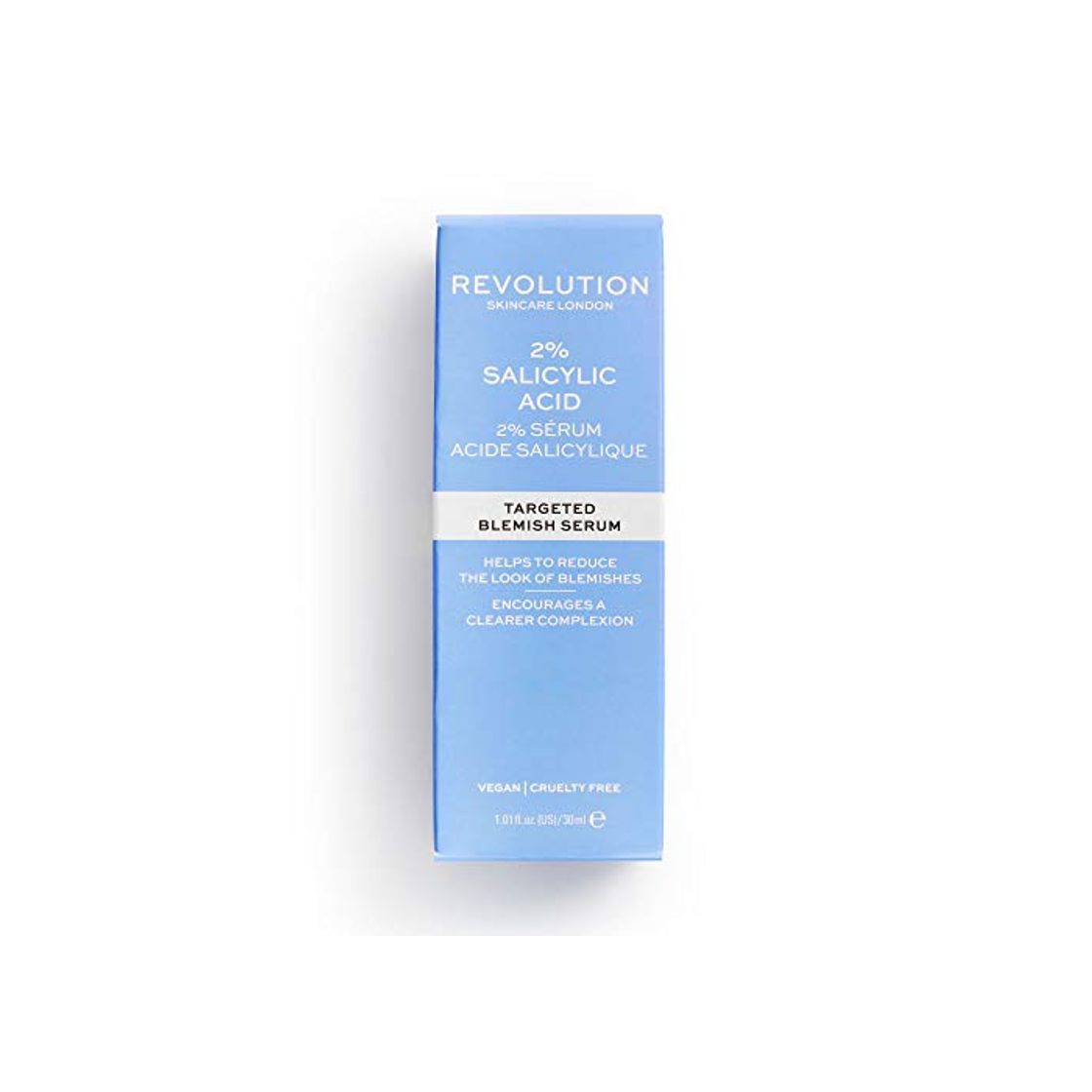 Social 1109130Revolution Skincare Skincare Dirigido Suero 2% ácido salicílico