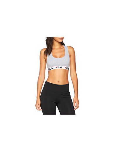 Fila 1-Pack Urban Bra Fu6042 Grey Sujetador Deportivo, Gris 400, Small