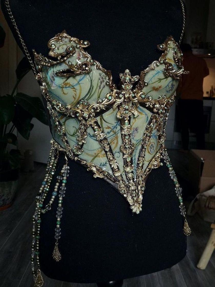 Fashion Baroque Porcelain Corset