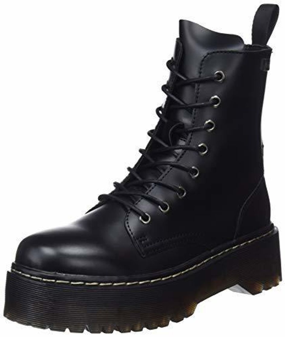 Social COOLWAY Abby, Botas Militares para Mujer, Negro