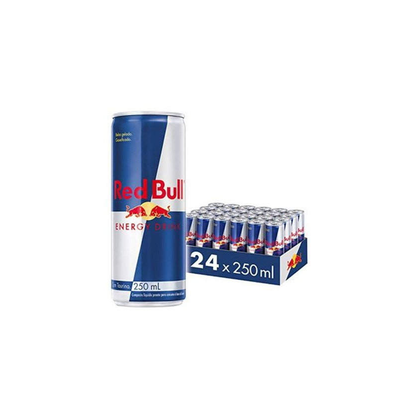 Social Red Bull Regular, Bebida energética - 24 de 250 ml.