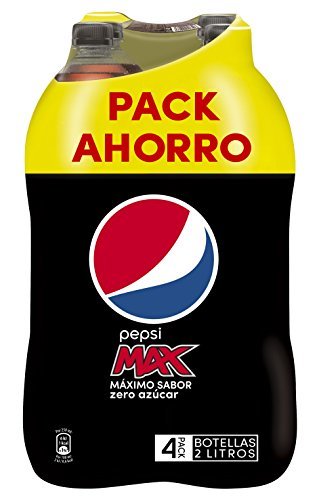 Productos Pepsi Refresco Cola - Paquette de 4 x 2 L - Total