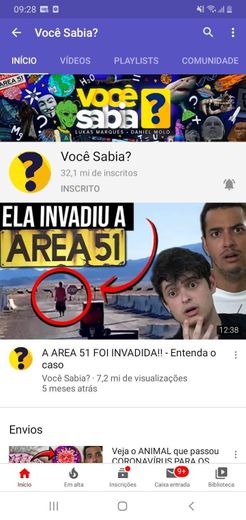 Você Sabia? - YouTube