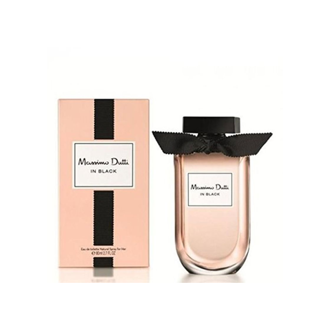 Belleza Massimo Dutti In Black For Her Colonia