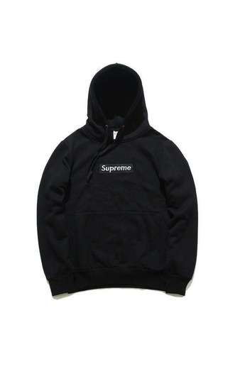 Supreme black Hoodie 