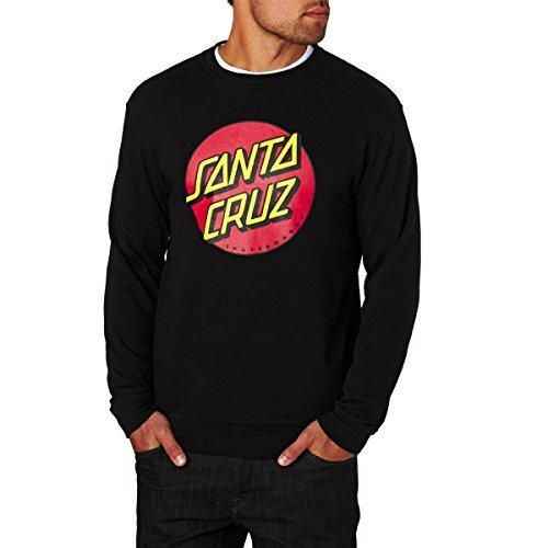 Sudadera Santa Cruz Crew Classic Dot Black