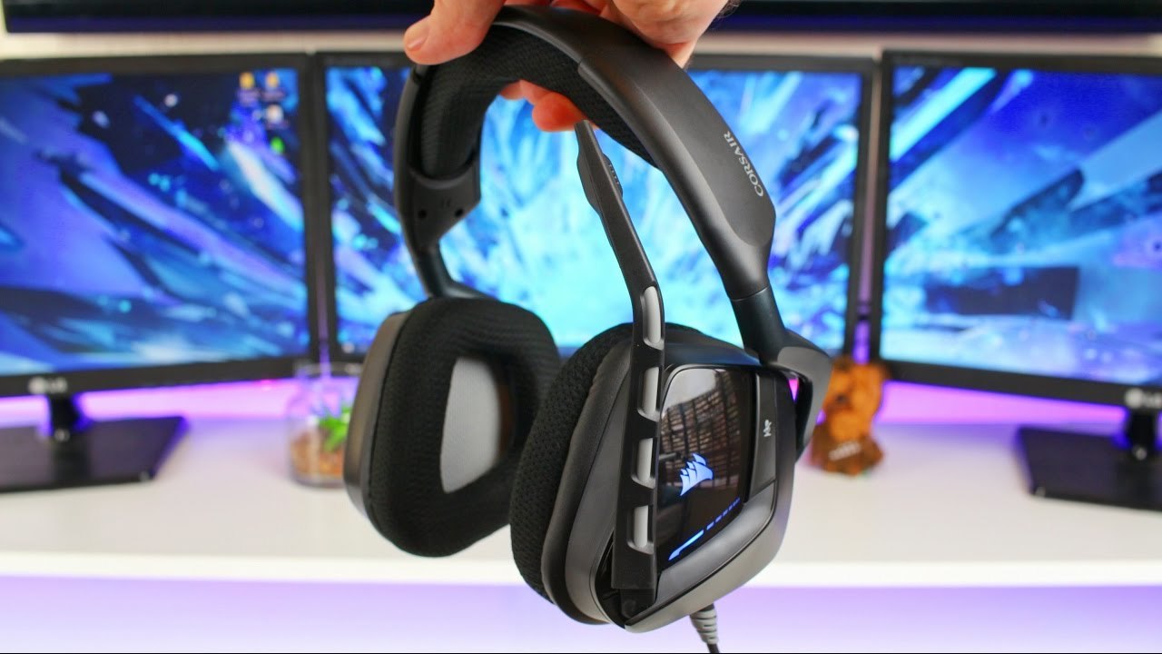 Fashion Headset Corsair Void Elite RGB USB 7.1 Preto

