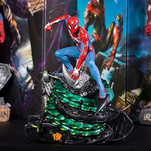 PS4 Spiderman Figura De Acción Marvel Avengers Personaje Modelo Escultura 20cm