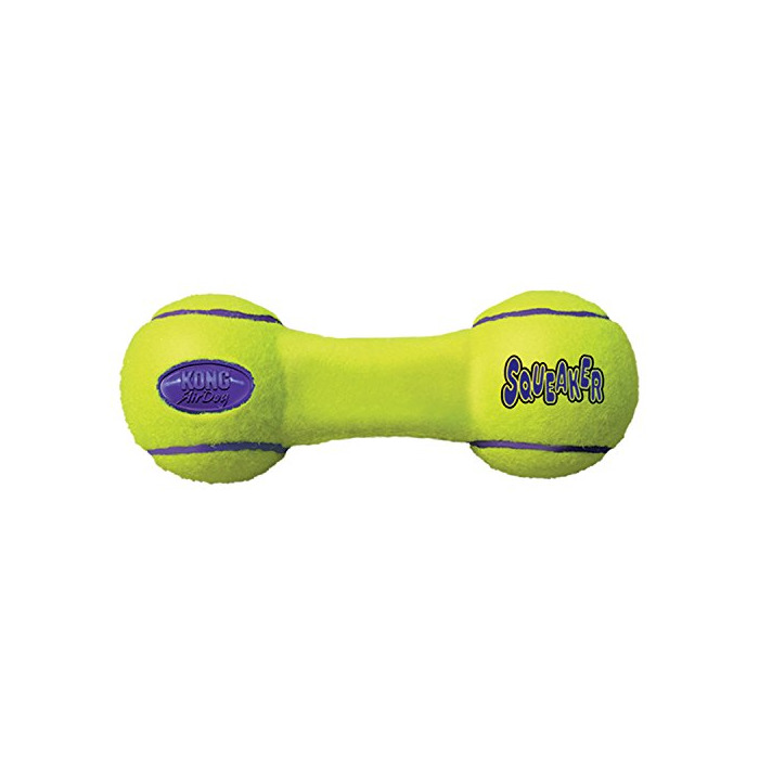 Producto KONG - AirDog® Squeaker Dumbbell - Juguete sonoro y saltarín