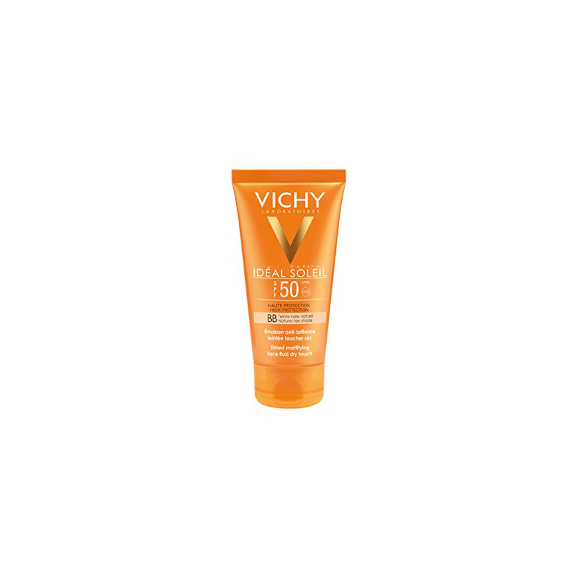 Beauty Vichy Ideal Soleil Protector Solar BB Toque Seco Fluido con Color FPS