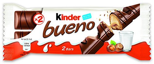 Moda Kinder Bueno Chocolate Bars 44 g (Pack of 30)