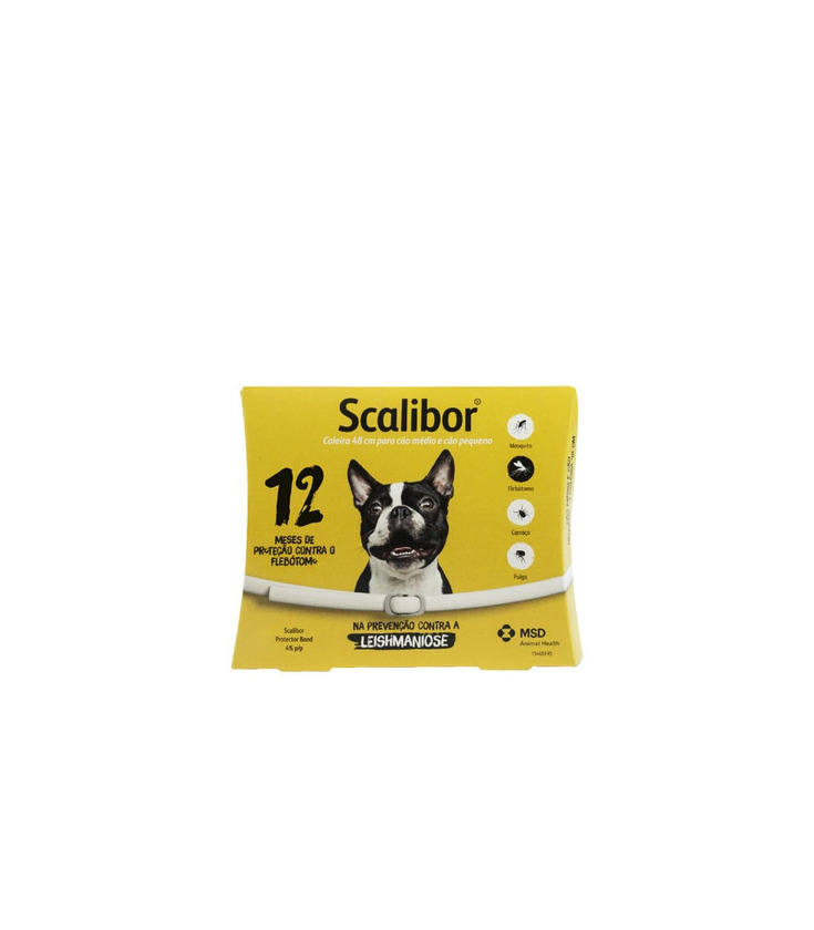 Producto Scalibor Coleira Protetora Cão Médio e Pequeno

