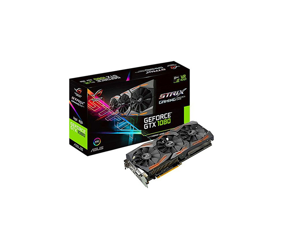 Electronic ASUS STRIX-GTX1080-A8G-GAMING - Tarjeta gráfica