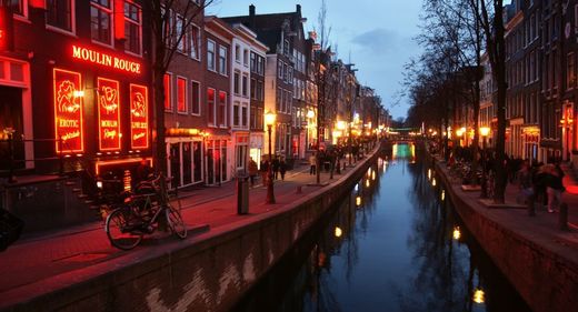 Barrio rojo de Ámsterdam