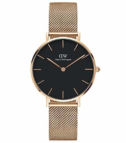 Moda Reloj Daniel Wellington Oro Rosa Negro 32 MM