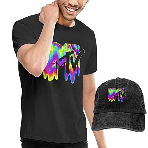 Baostic Camisetas y Tops Hombre Polos y Camisas, Men's Black Short Sleeve